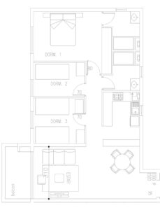 DEPARTAMENTO 203-603